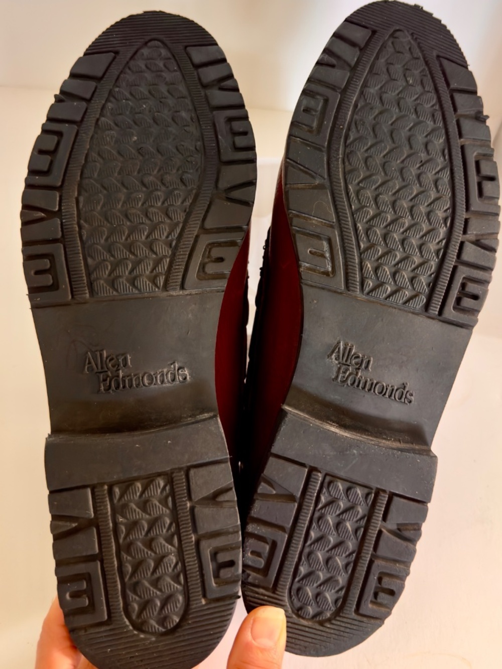 Allen Edmonds Nashua Two Tone Slip On Kiltie Tassel Loafer 10 1/2 - Picture 6 of 6